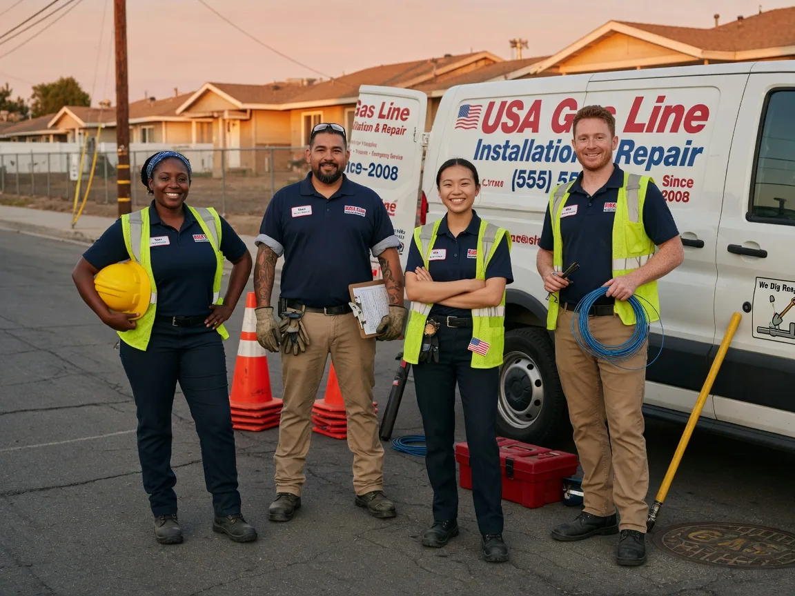 Gas Line Installation company in Potter, NE
